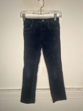 Boden Blue Black Corduroy Pants